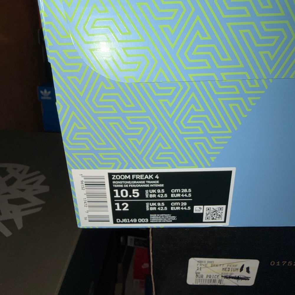 Nike ZOOM FREAK 4 EP 'LETTER BROS - Picture 5 of 5